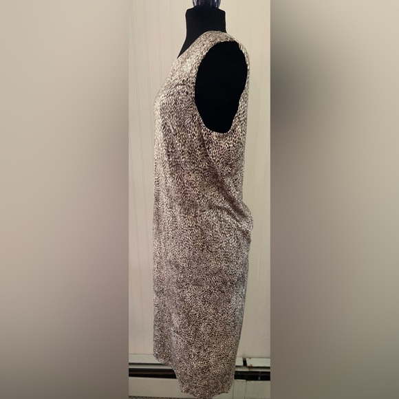 MaxMara Orense leopard print dress 12 NWT - Picture 4 of 14